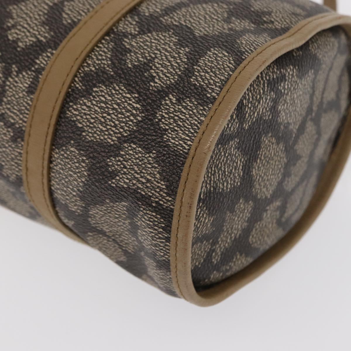 SAINT LAURENT Hand Bag Leather Beige Auth 170128