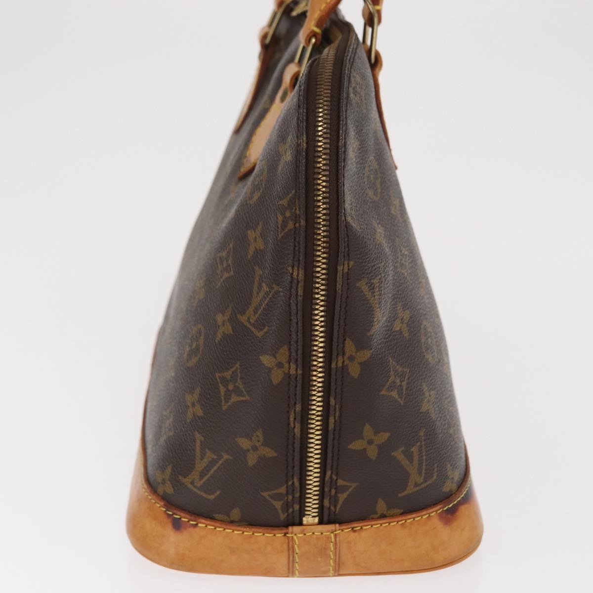 LOUIS VUITTON Monogram Alma Hand Bag M51130 LV Auth 170141
