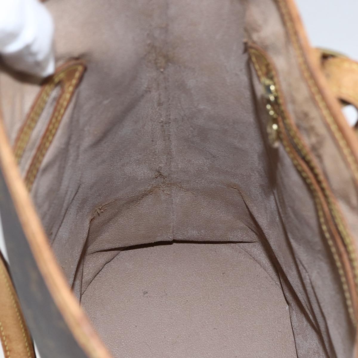 LOUIS VUITTON Monogram Bucket GM Shoulder Bag M42236 LV Auth 170146