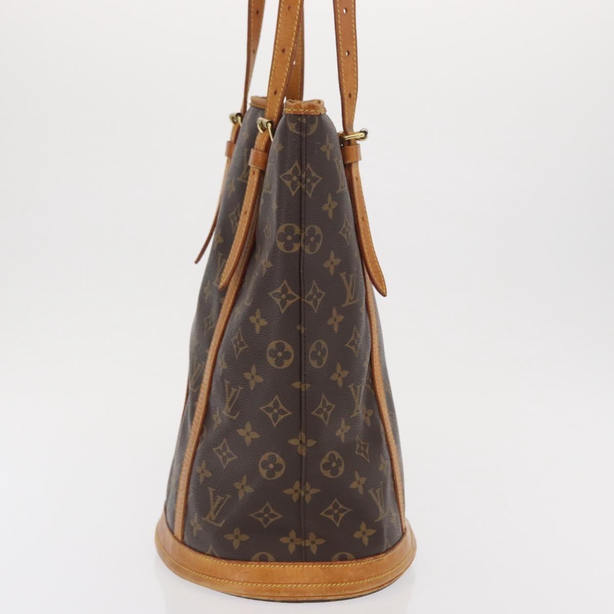 LOUIS VUITTON Monogram Bucket GM Shoulder Bag M42236 LV Auth 170147