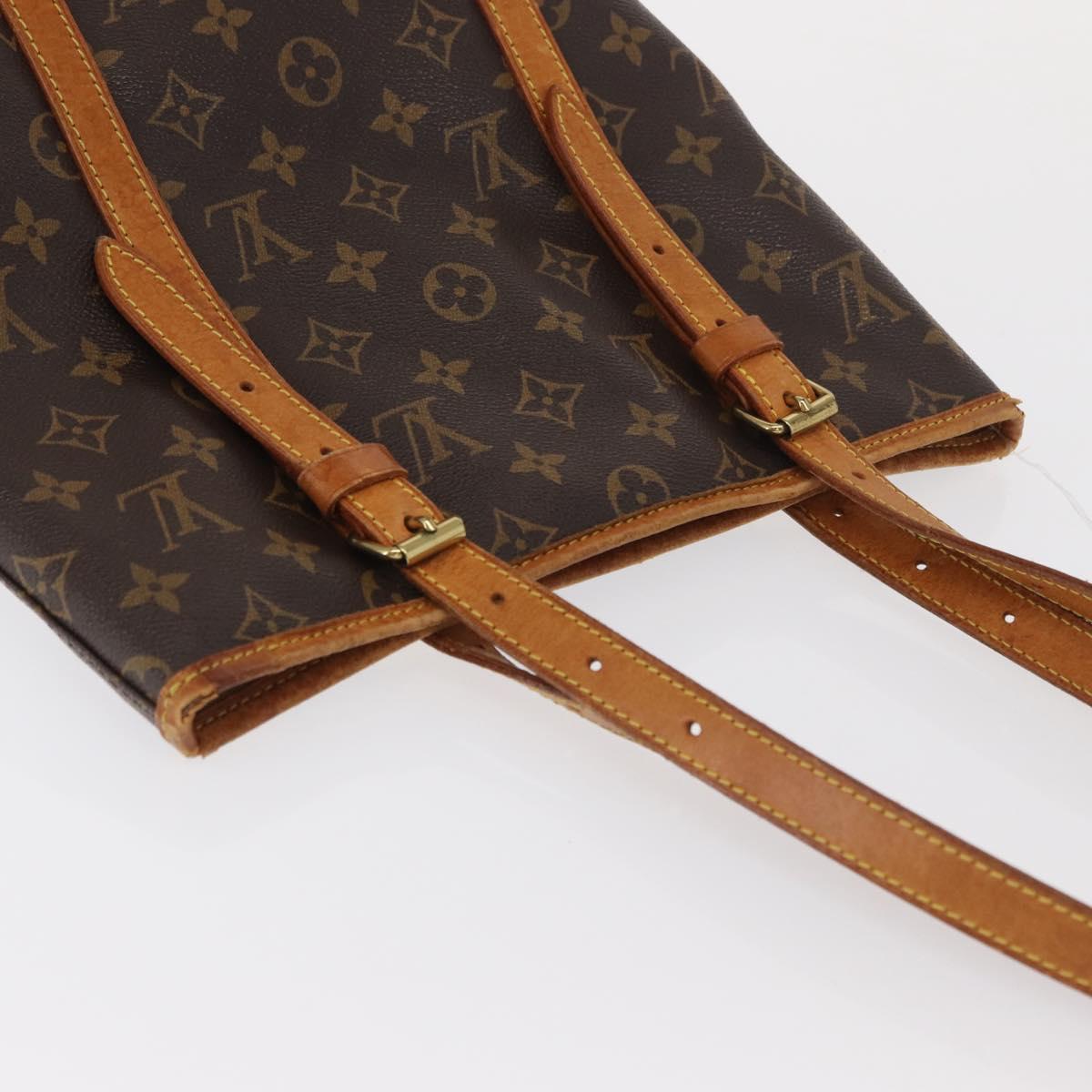 LOUIS VUITTON Monogram Bucket GM Shoulder Bag M42236 LV Auth 170147