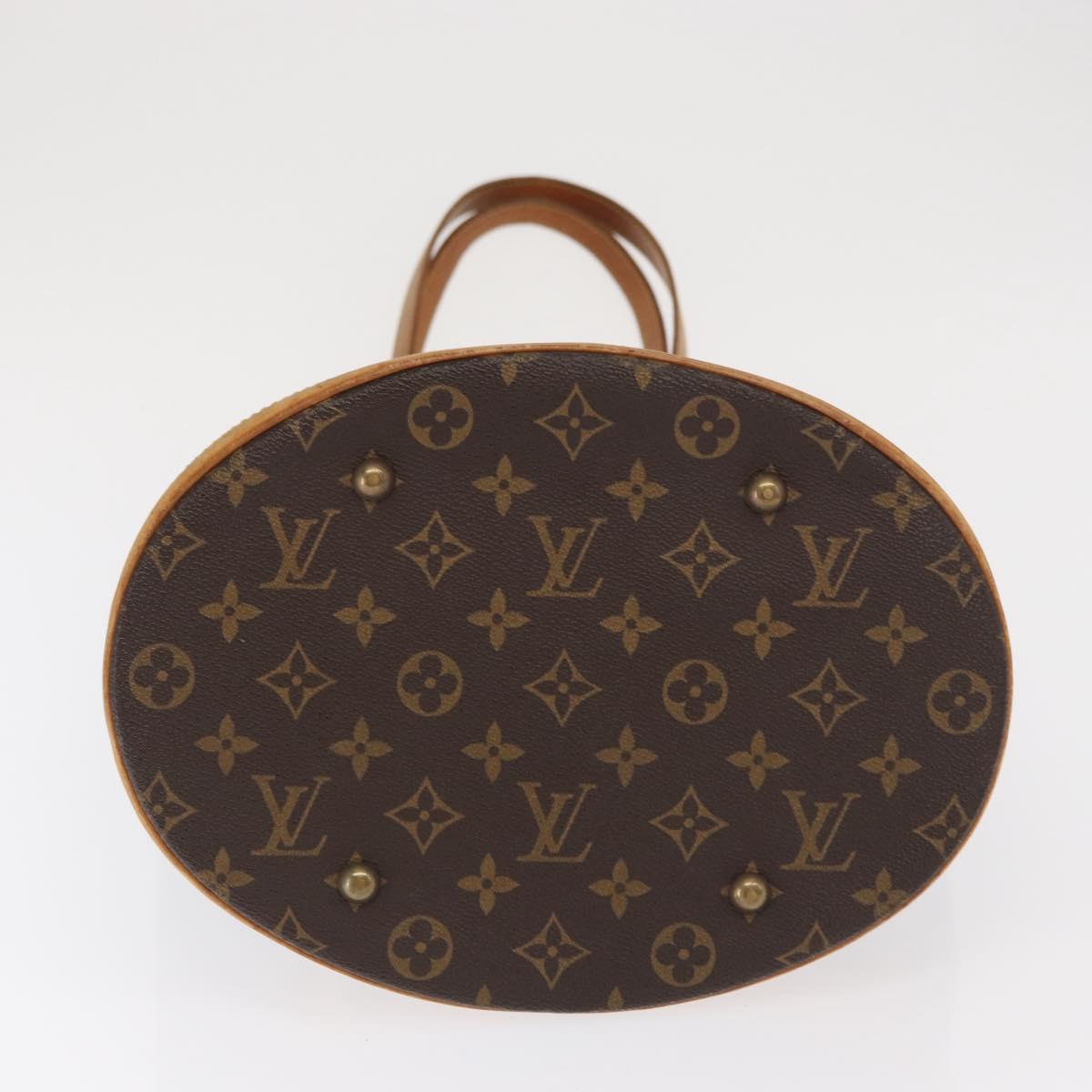 LOUIS VUITTON Monogram Bucket GM Shoulder Bag M42236 LV Auth 170147