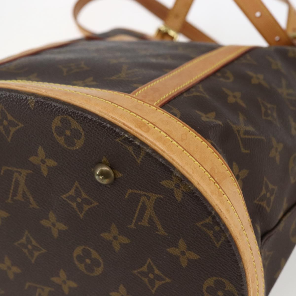 LOUIS VUITTON Monogram Bucket GM Shoulder Bag M42236 LV Auth 170148