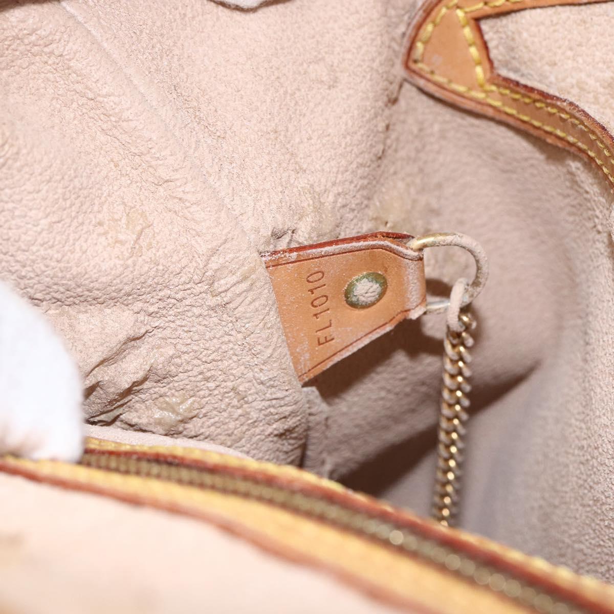 LOUIS VUITTON Monogram Bucket GM Shoulder Bag M42236 LV Auth 170148