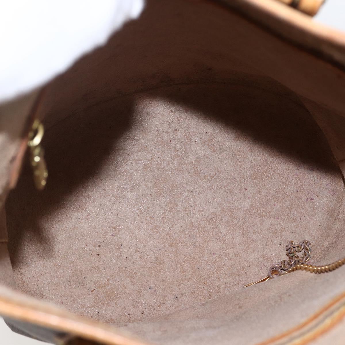 LOUIS VUITTON Monogram Bucket PM Shoulder Bag M42238 LV Auth 170155