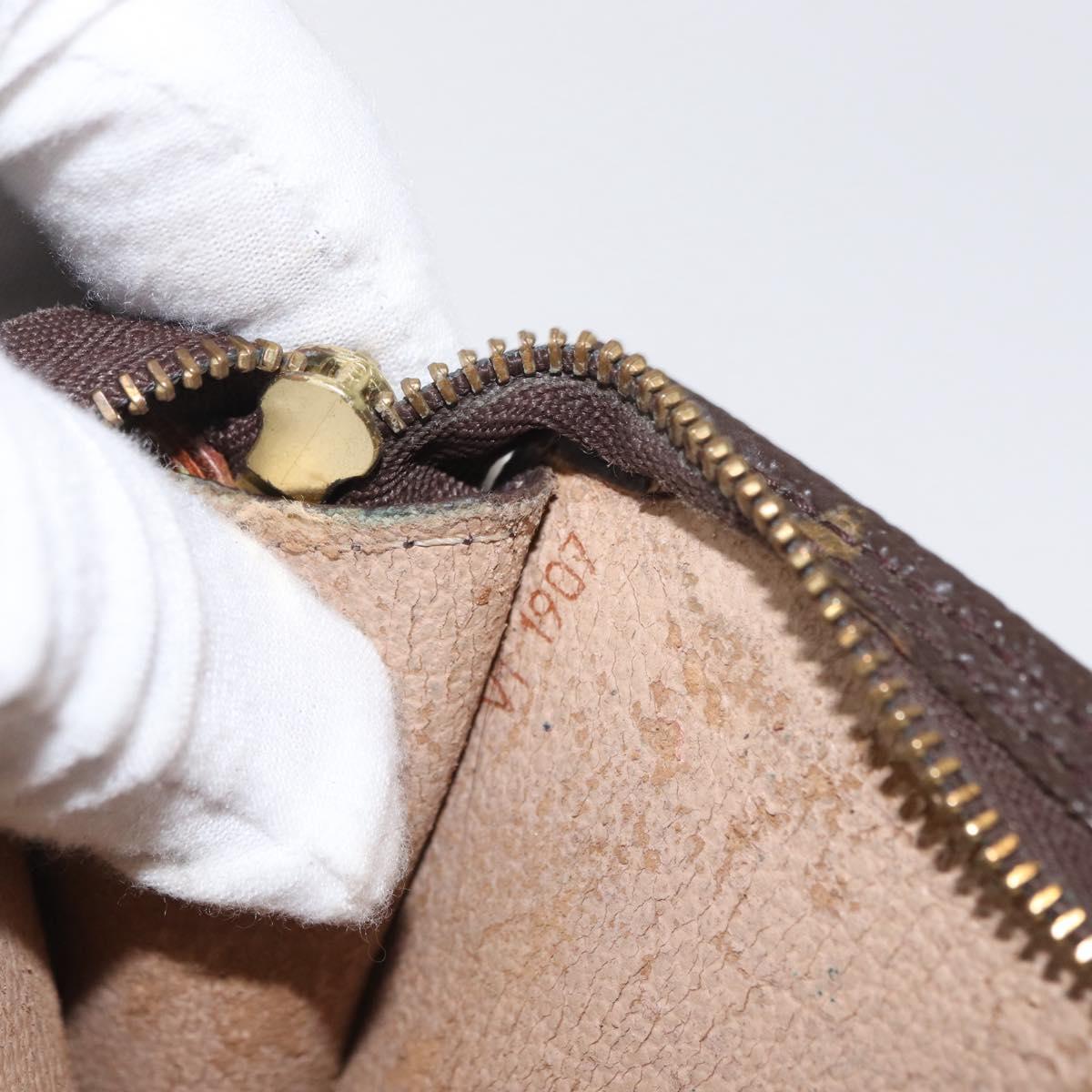 LOUIS VUITTON Monogram Bucket PM Accessory Pouch LV Auth 170157
