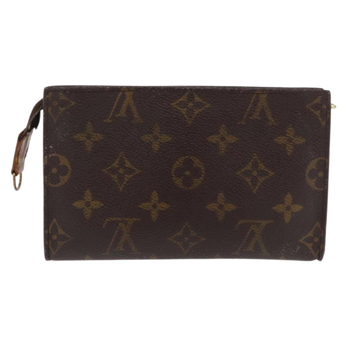 LOUIS VUITTON Monogram Bucket PM Accessory Pouch LV Auth 170157