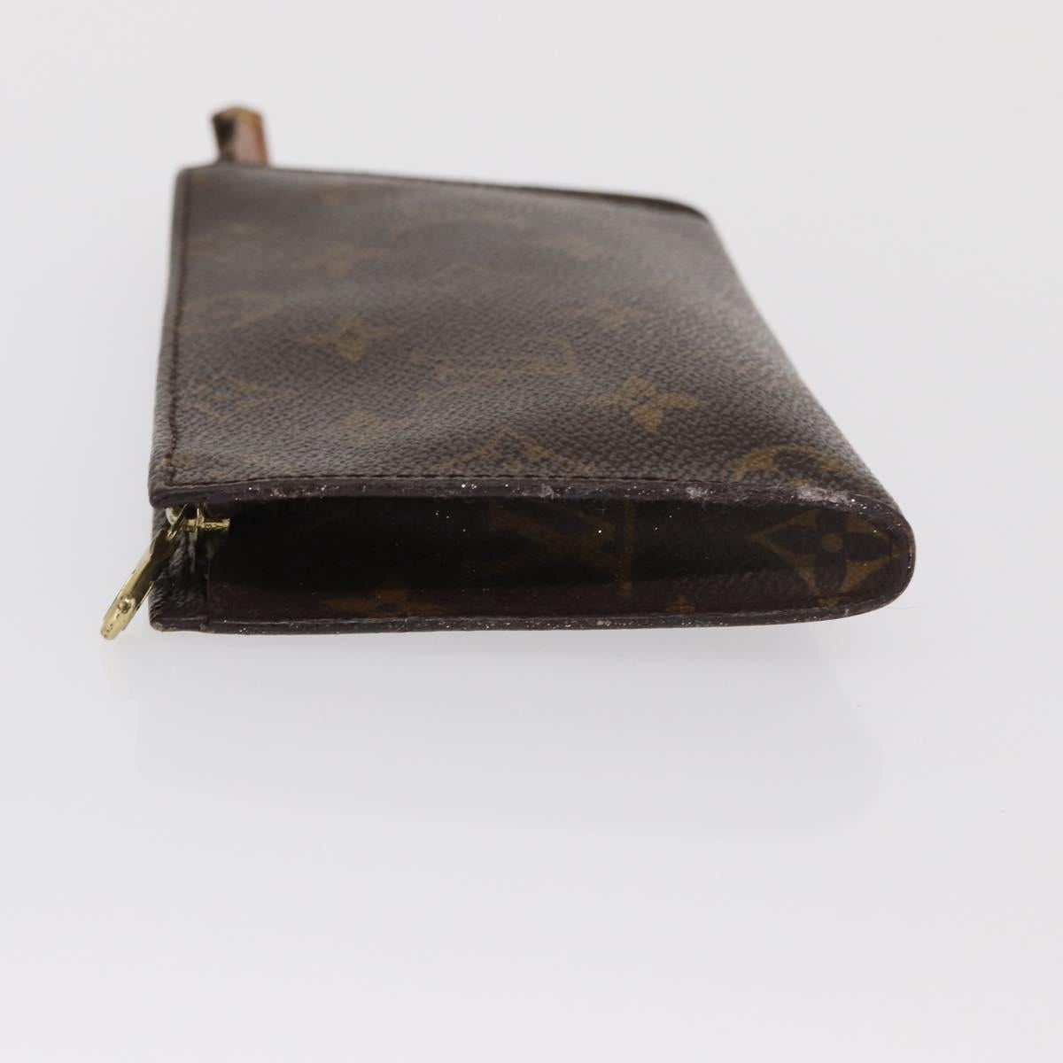 LOUIS VUITTON Monogram Bucket PM Accessory Pouch LV Auth 170157
