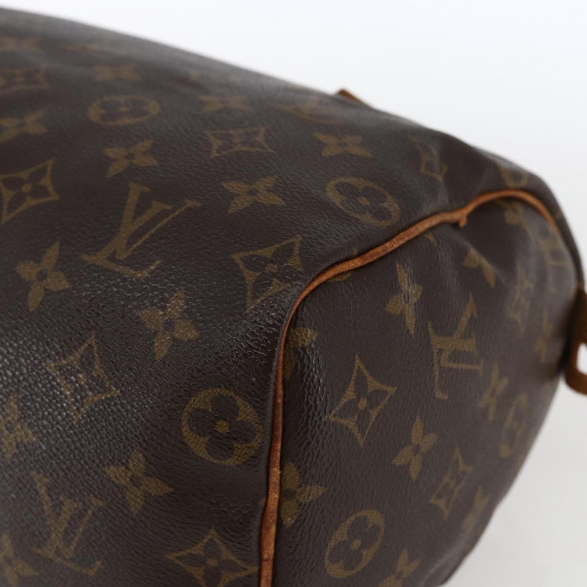 LOUIS VUITTON Monogram Speedy 25 Hand Bag M41528 LV Auth 170166