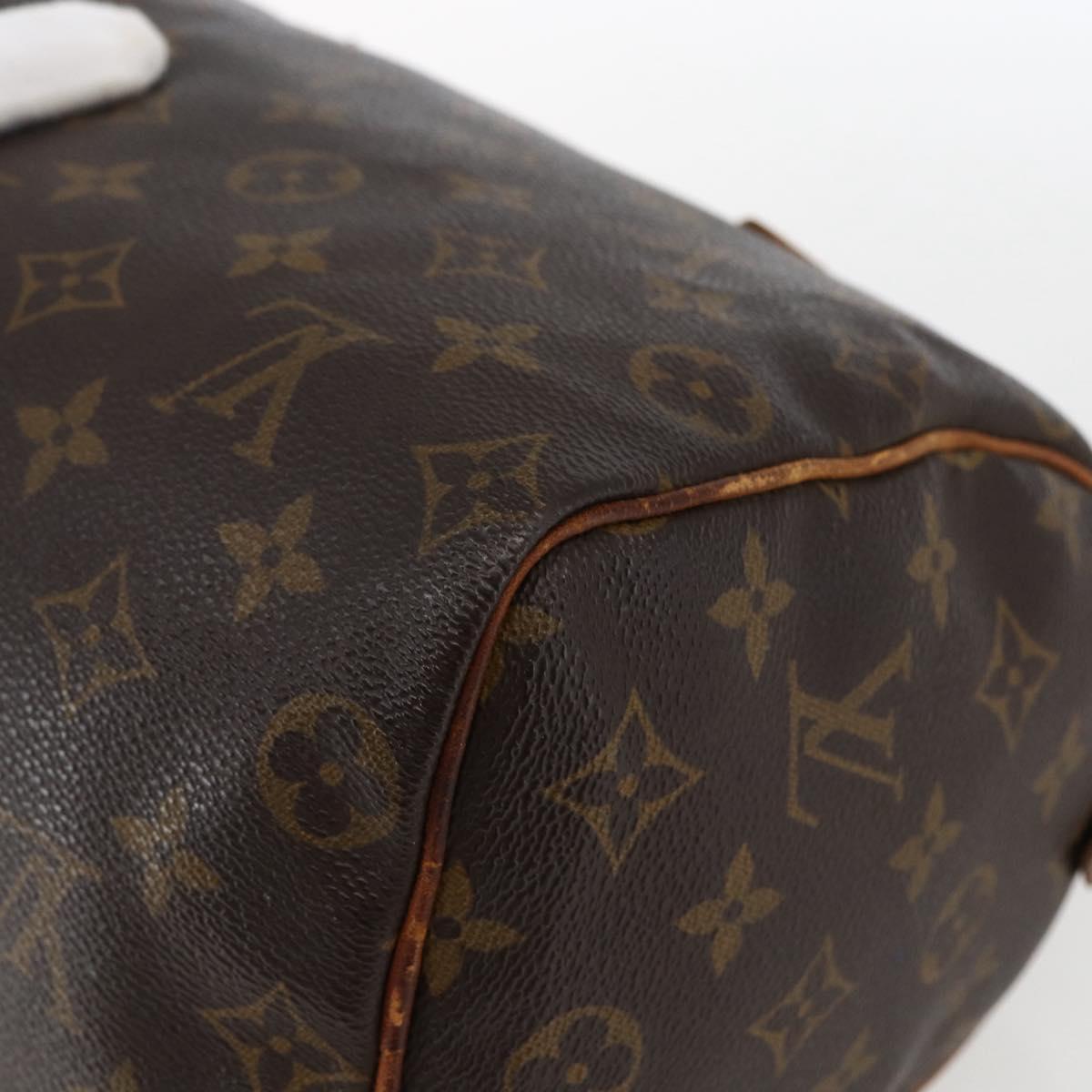 LOUIS VUITTON Monogram Speedy 25 Hand Bag M41528 LV Auth 170166