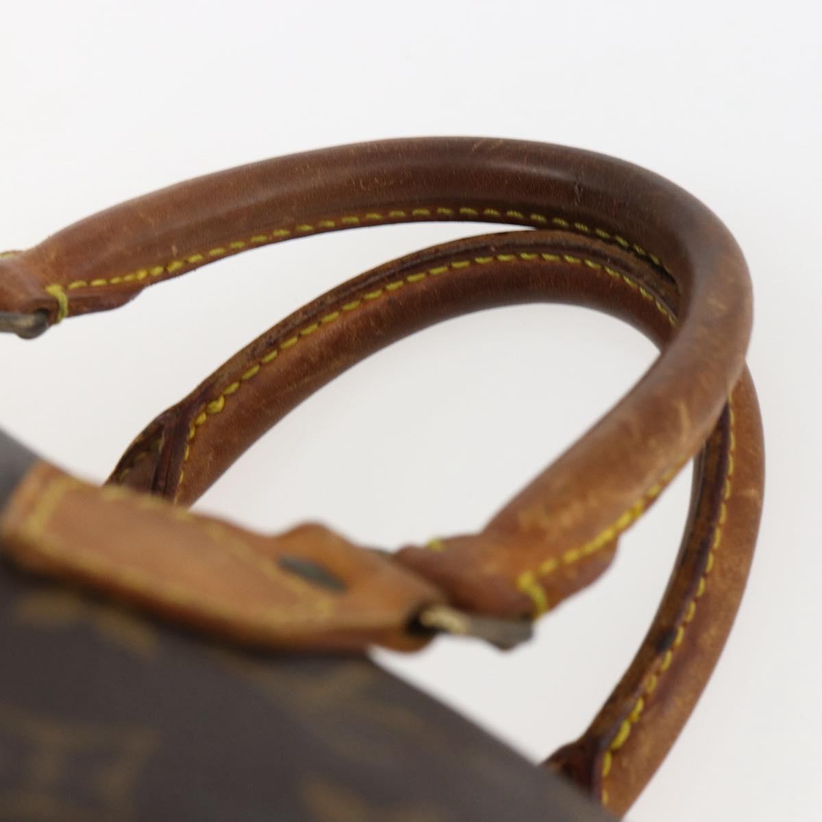 LOUIS VUITTON Monogram Speedy 25 Hand Bag M41528 LV Auth 170166