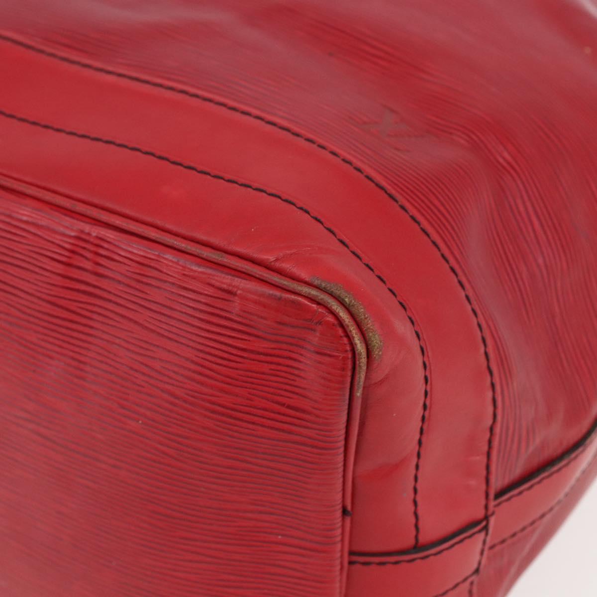 LOUIS VUITTON Epi Noe Shoulder Bag Red M44007 LV Auth 170172