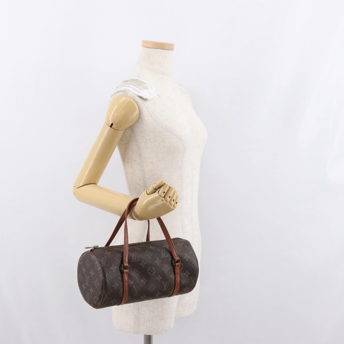 LOUIS VUITTON Monogram Papillon 26 Hand Bag M51386 LV Auth 170180