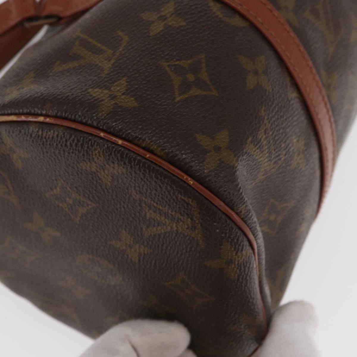 LOUIS VUITTON Monogram Papillon 30 Hand Bag M51385 LV Auth 170181