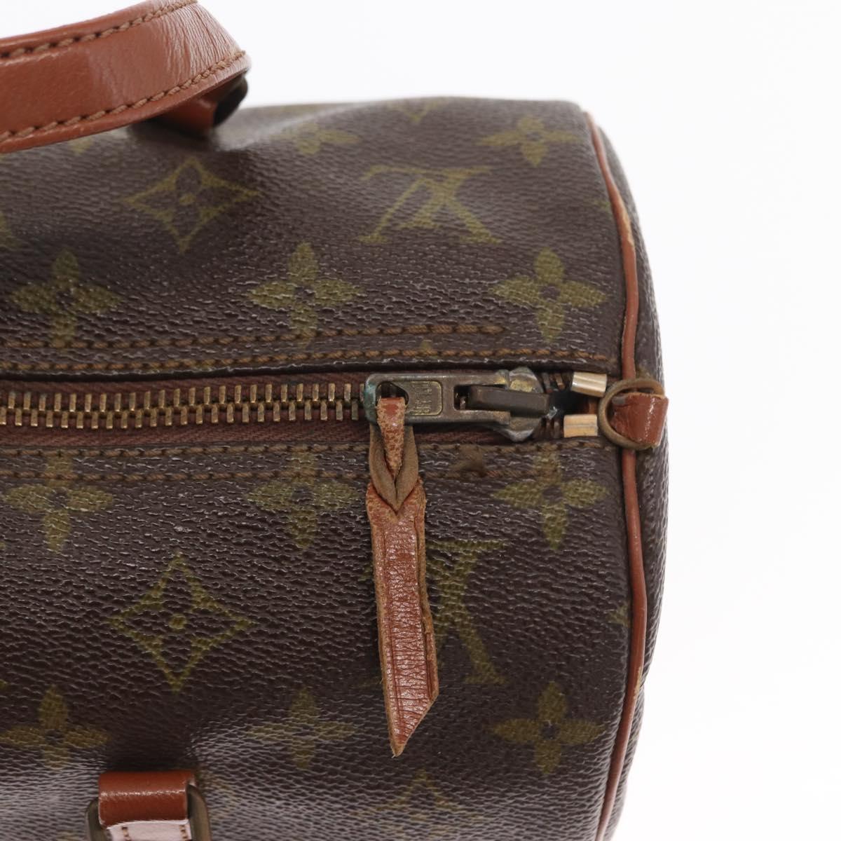 LOUIS VUITTON Monogram Papillon 30 Hand Bag M51385 LV Auth 170181