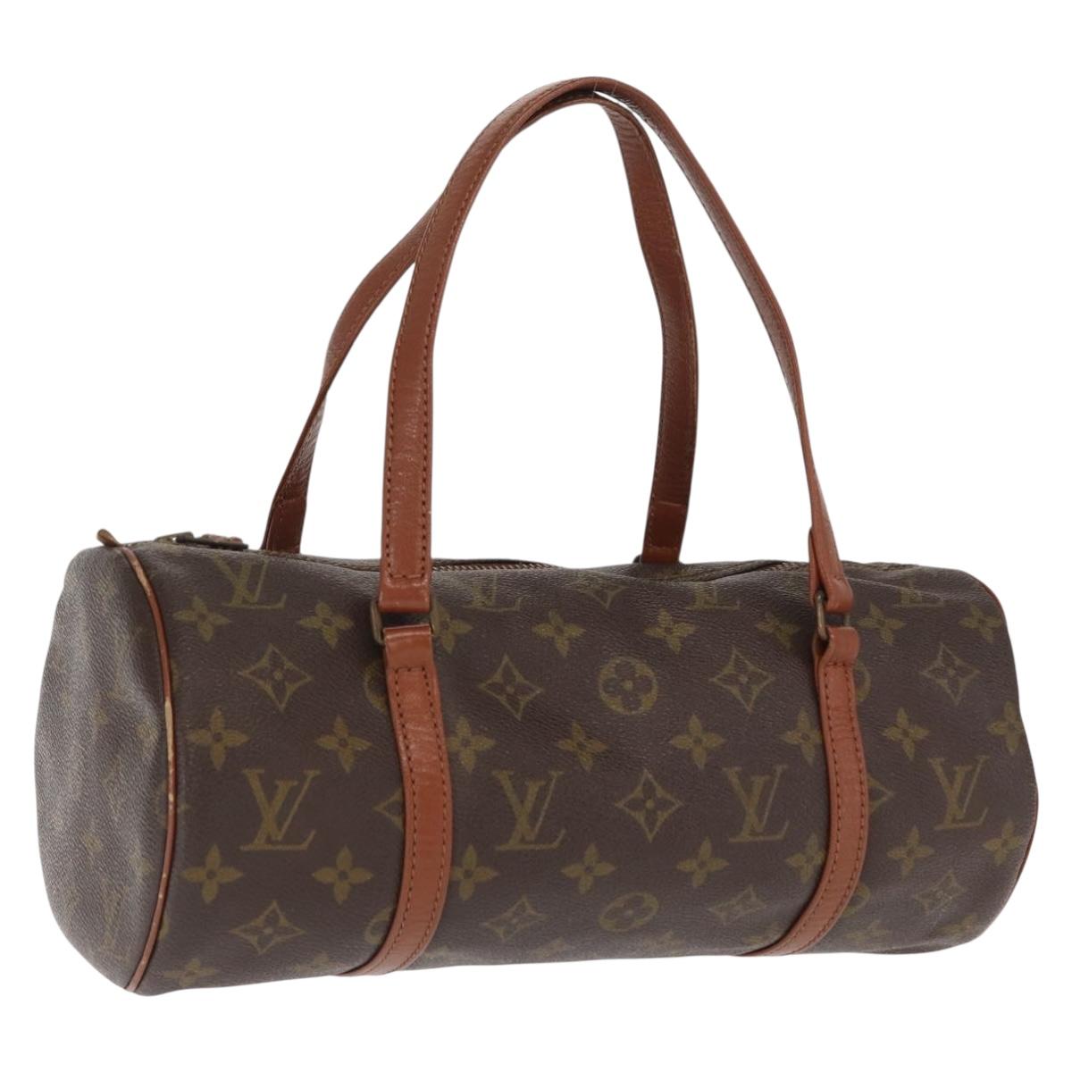 LOUIS VUITTON Monogram Papillon 30 Hand Bag M51385 LV Auth 170181
