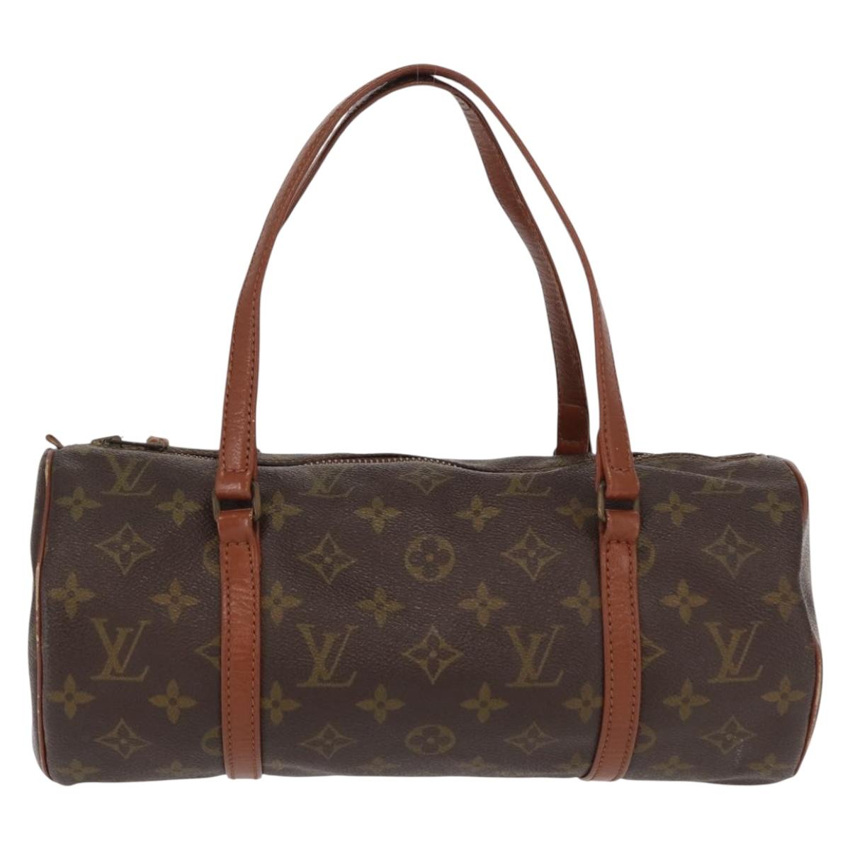 LOUIS VUITTON Monogram Papillon 30 Hand Bag M51385 LV Auth 170181