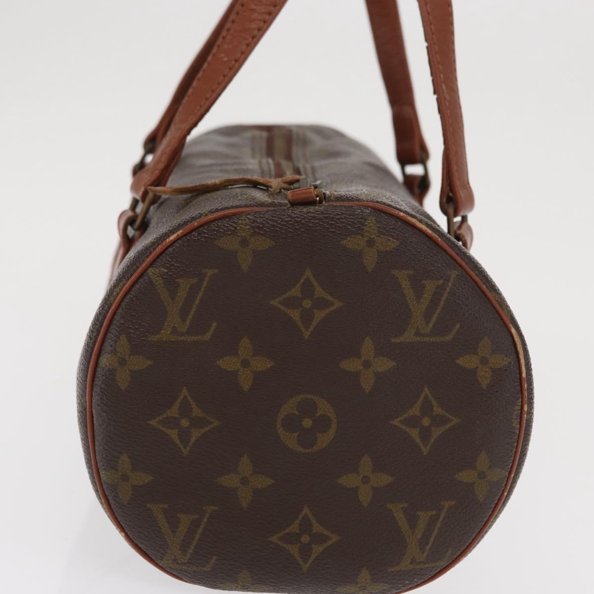LOUIS VUITTON Monogram Papillon 30 Hand Bag M51385 LV Auth 170181