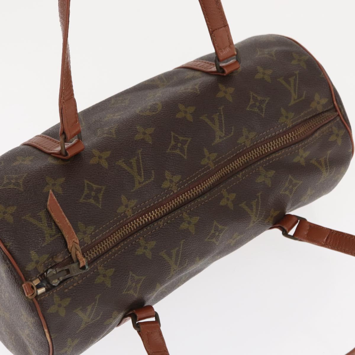 LOUIS VUITTON Monogram Papillon 30 Hand Bag M51385 LV Auth 170181