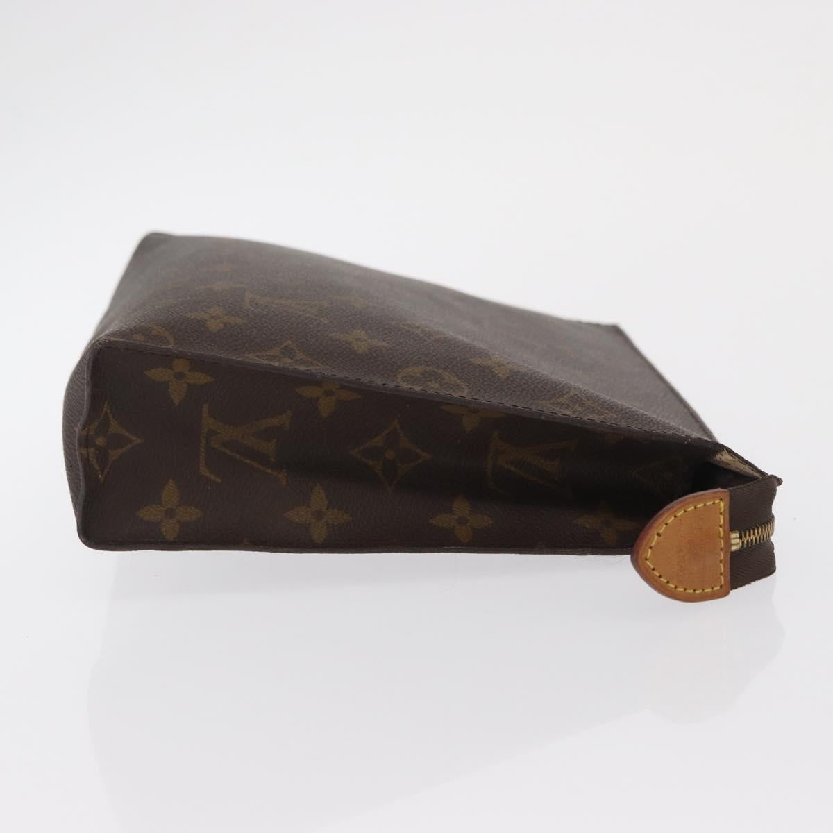 LOUIS VUITTON Monogram Poche Toilette 26 Pouch M47542 LV Auth 170185