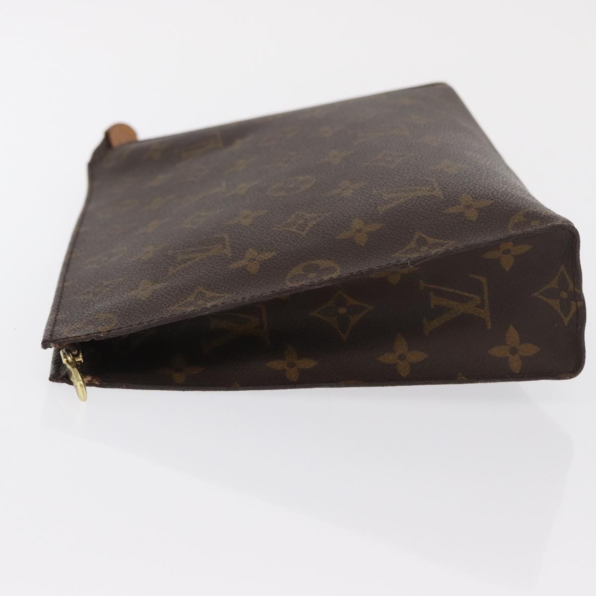 LOUIS VUITTON Monogram Poche Toilette 26 Pouch M47542 LV Auth 170185