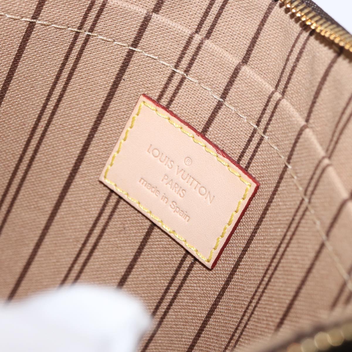 LOUIS VUITTON Monogram Neverfull MM Pouch Accessory Pouch LV Auth 170188