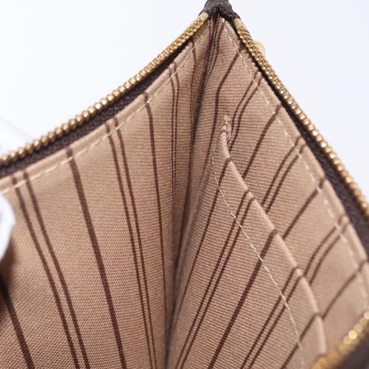 LOUIS VUITTON Monogram Neverfull MM Pouch Accessory Pouch LV Auth 170188
