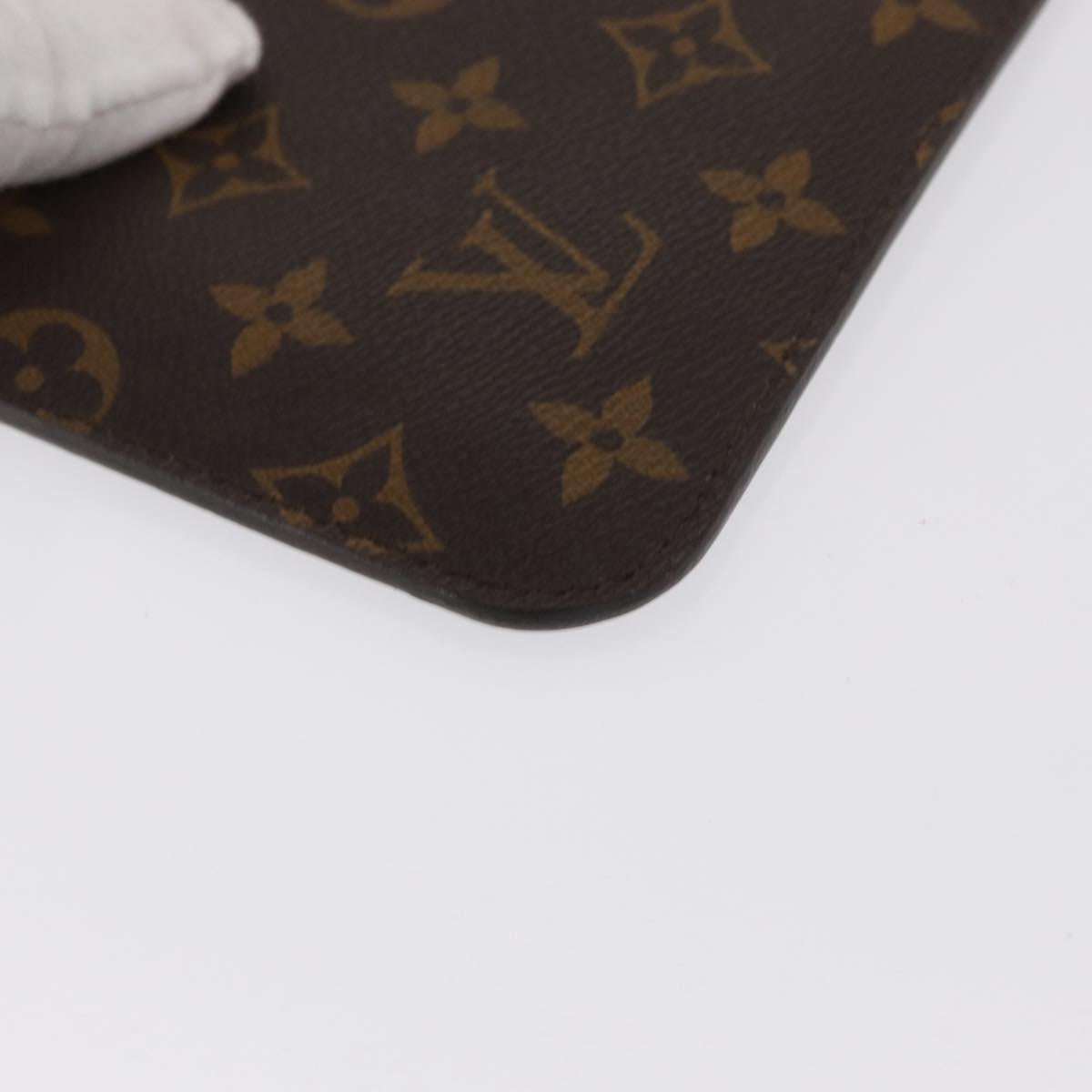LOUIS VUITTON Monogram Neverfull MM Pouch Accessory Pouch LV Auth 170188