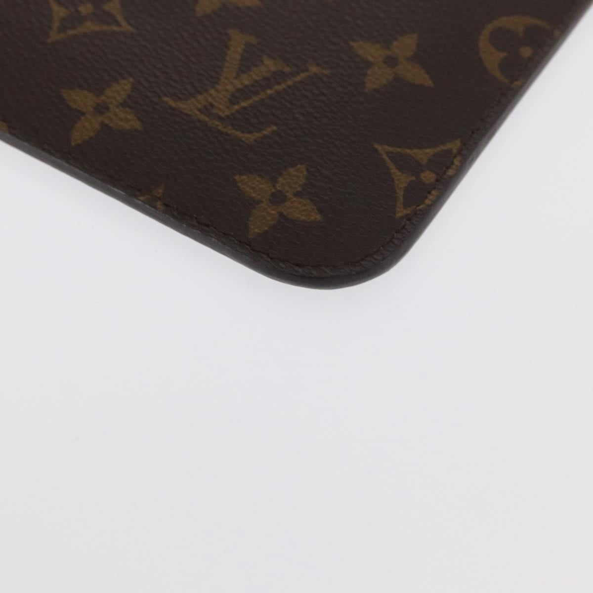 LOUIS VUITTON Monogram Neverfull MM Pouch Accessory Pouch LV Auth 170188