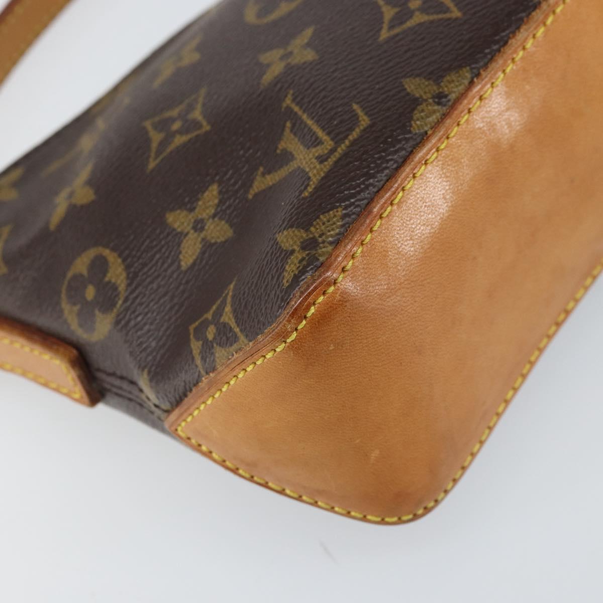 LOUIS VUITTON Monogram Trotteur Shoulder Bag M51240 LV Auth 170189
