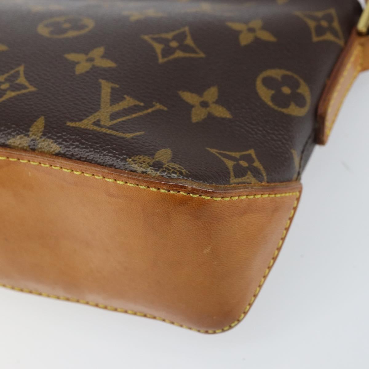 LOUIS VUITTON Monogram Trotteur Shoulder Bag M51240 LV Auth 170189