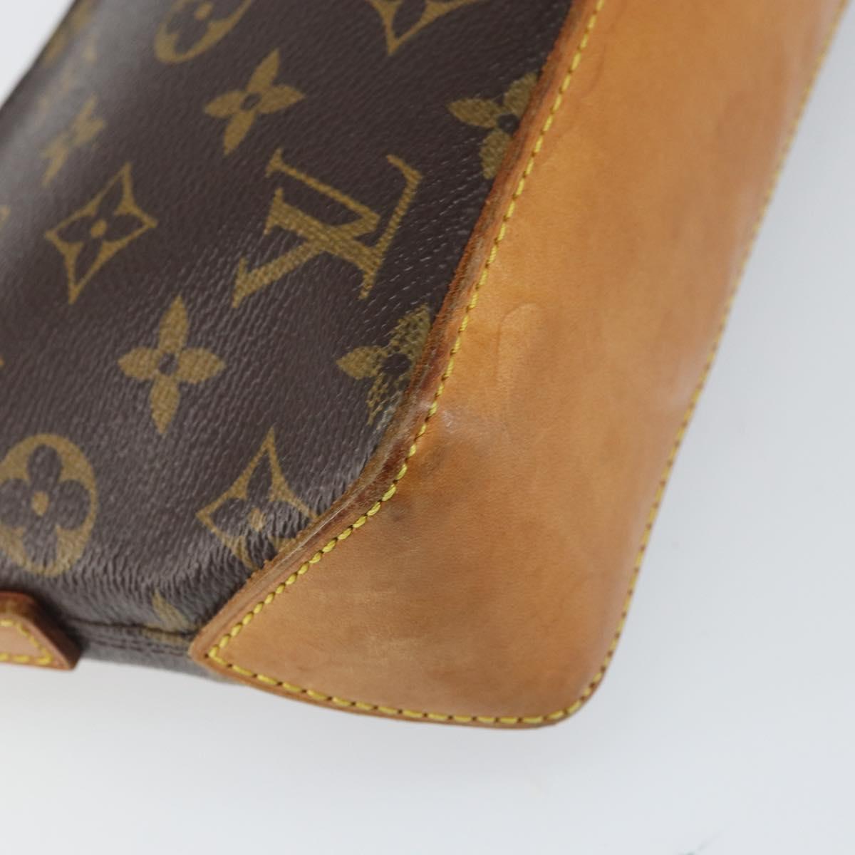 LOUIS VUITTON Monogram Trotteur Shoulder Bag M51240 LV Auth 170189
