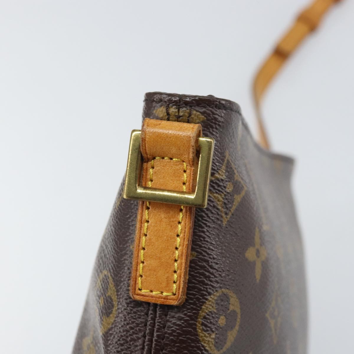 LOUIS VUITTON Monogram Trotteur Shoulder Bag M51240 LV Auth 170189