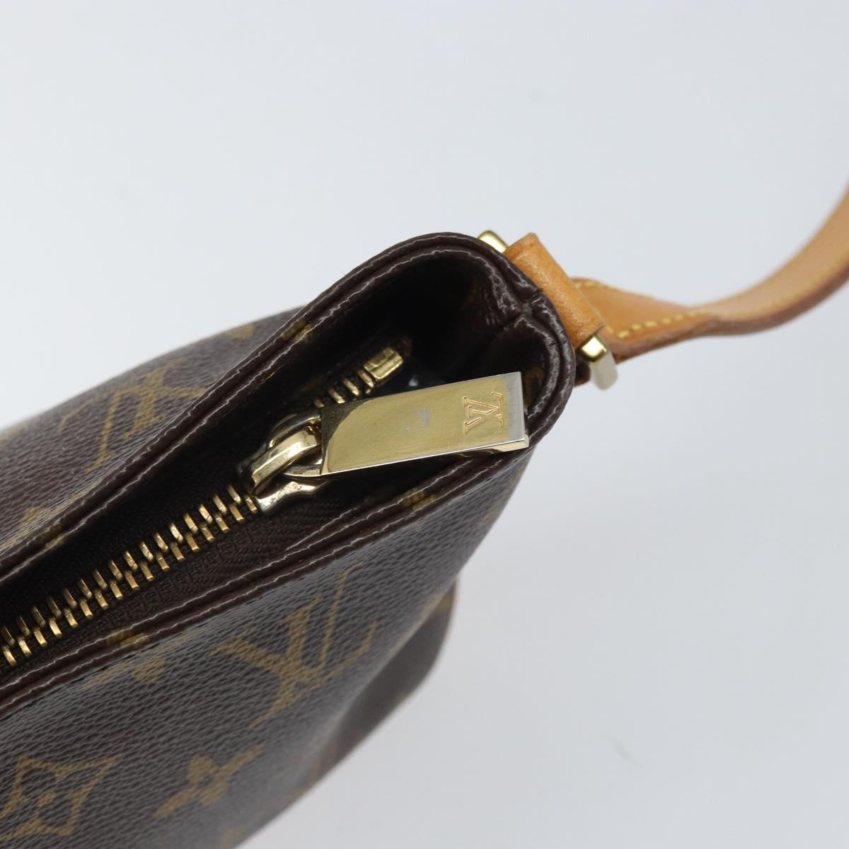 LOUIS VUITTON Monogram Trotteur Shoulder Bag M51240 LV Auth 170189