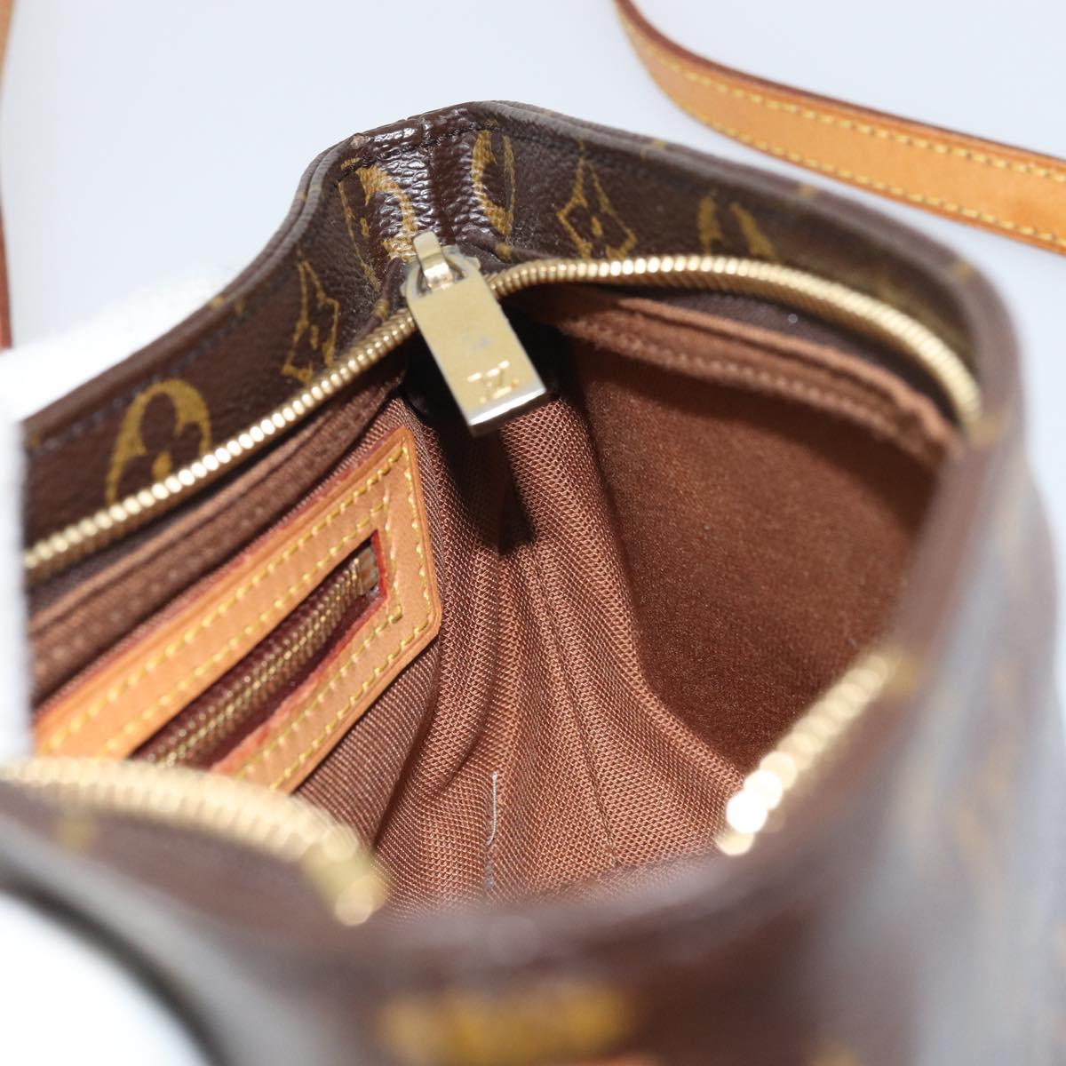 LOUIS VUITTON Monogram Trotteur Shoulder Bag M51240 LV Auth 170189