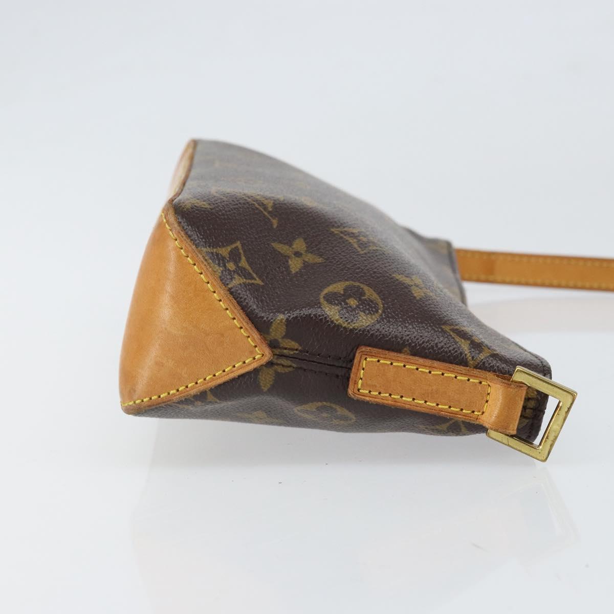 LOUIS VUITTON Monogram Trotteur Shoulder Bag M51240 LV Auth 170189