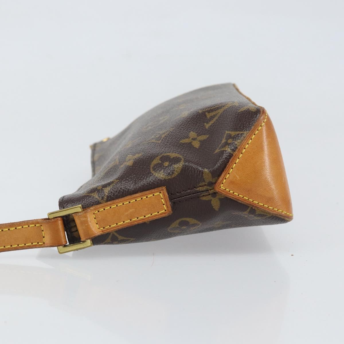 LOUIS VUITTON Monogram Trotteur Shoulder Bag M51240 LV Auth 170189