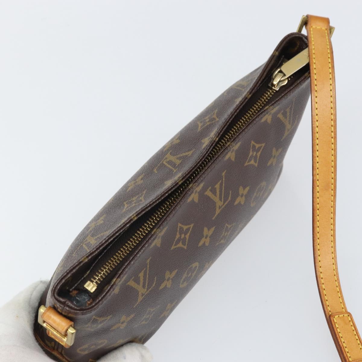 LOUIS VUITTON Monogram Trotteur Shoulder Bag M51240 LV Auth 170189