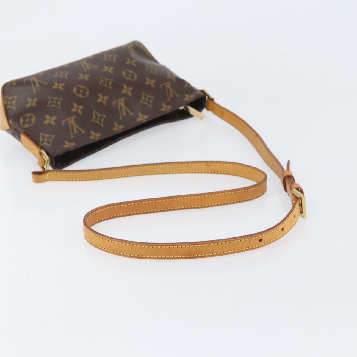 LOUIS VUITTON Monogram Trotteur Shoulder Bag M51240 LV Auth 170189