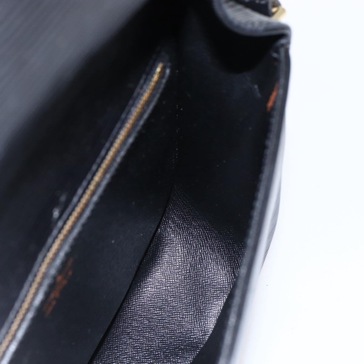 LOUIS VUITTON Epi Saint Cloud GM Shoulder Bag Black Noir M52192 LV Auth 170192