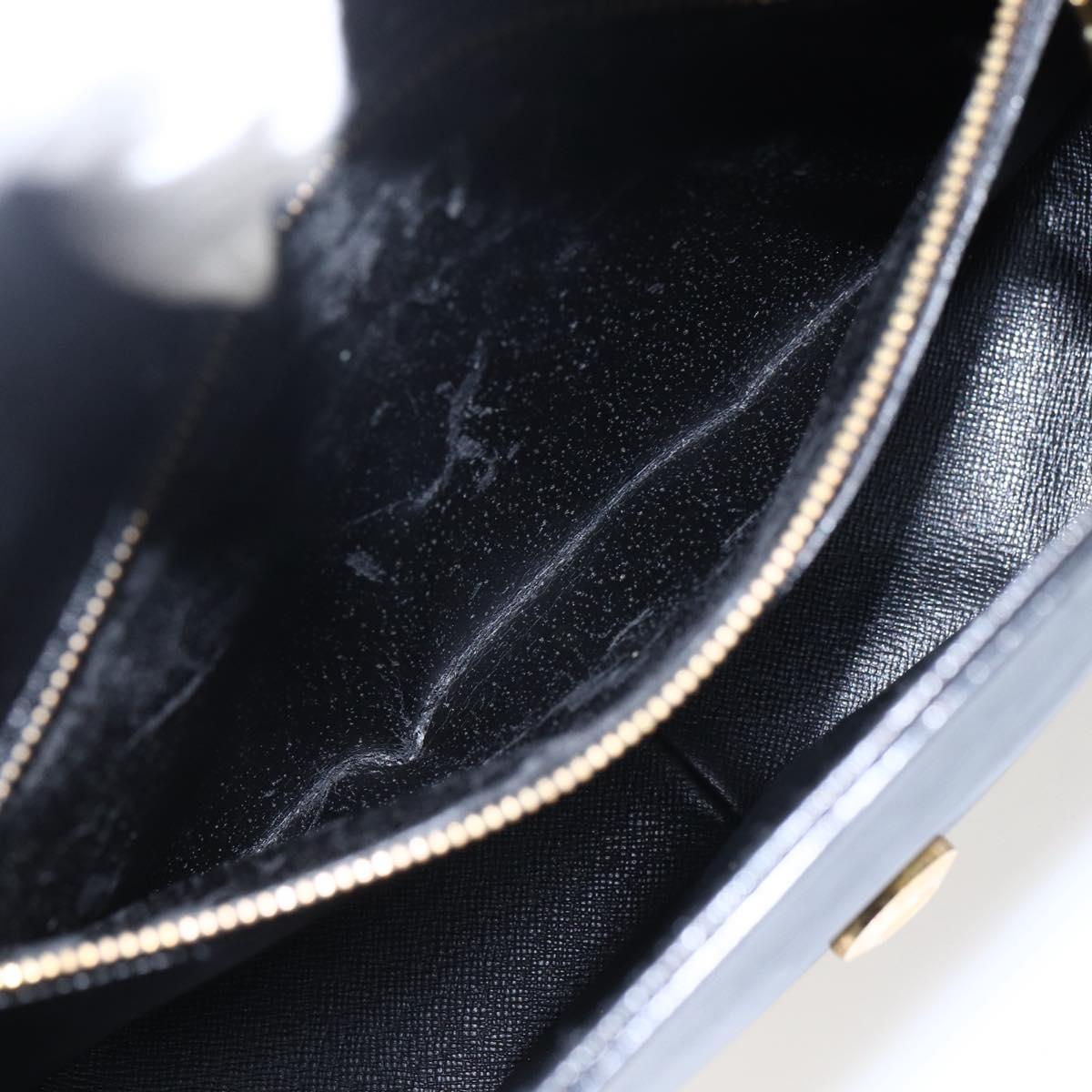 LOUIS VUITTON Epi Saint Cloud GM Shoulder Bag Black Noir M52192 LV Auth 170192