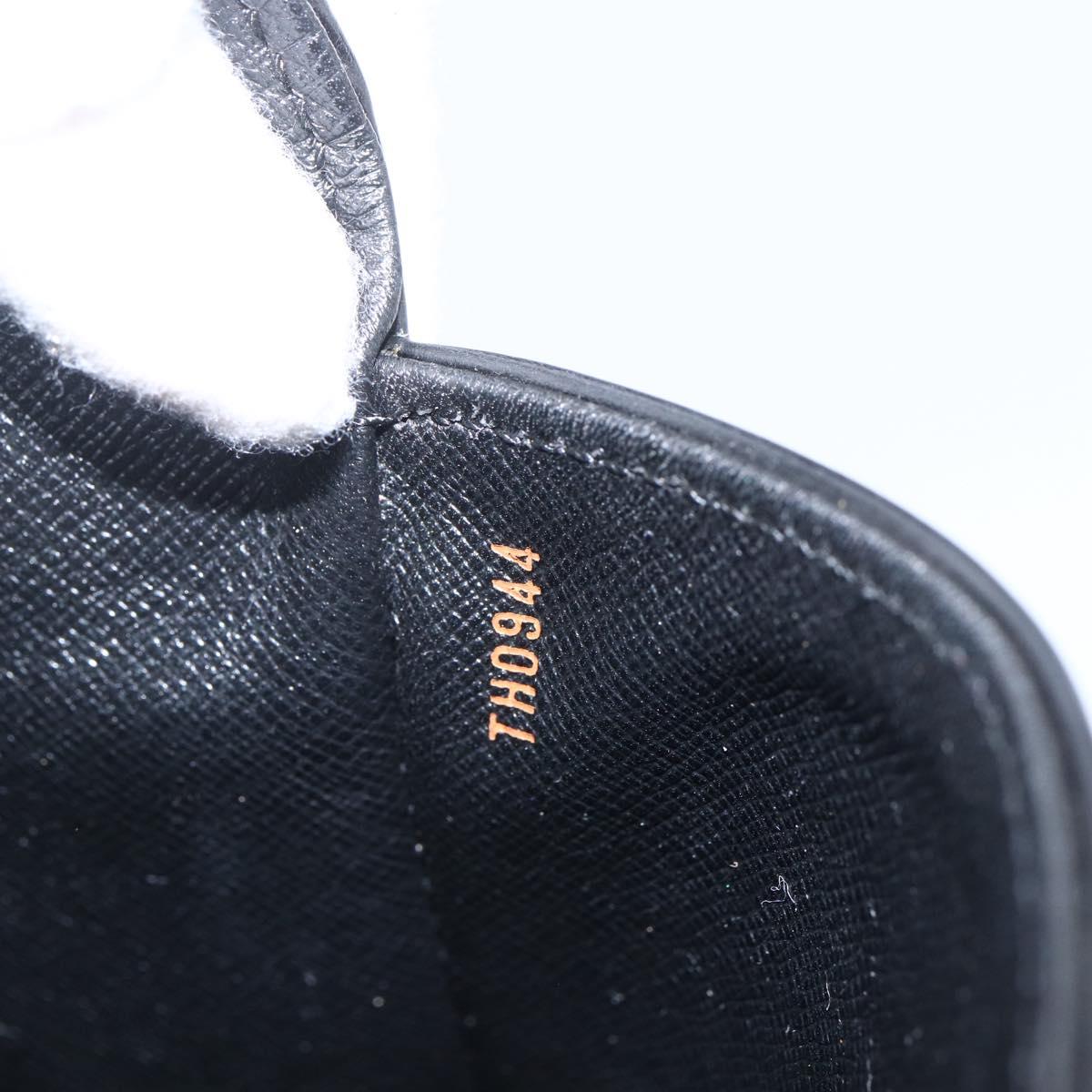 LOUIS VUITTON Epi Saint Cloud GM Shoulder Bag Black Noir M52192 LV Auth 170192