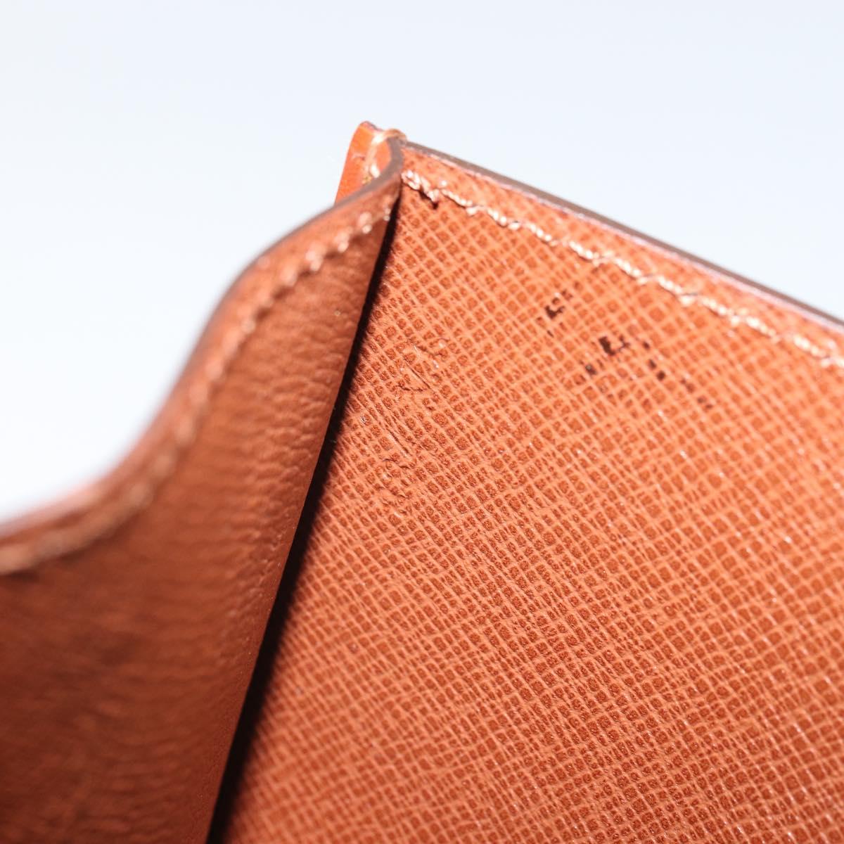 LOUIS VUITTON Epi Art Deco Clutch Bag Brown M52633 LV Auth 170194