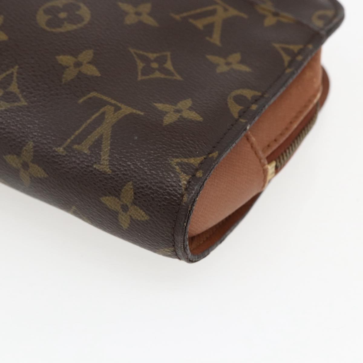 LOUIS VUITTON Monogram Orsay Clutch Bag M51790 LV Auth 170195