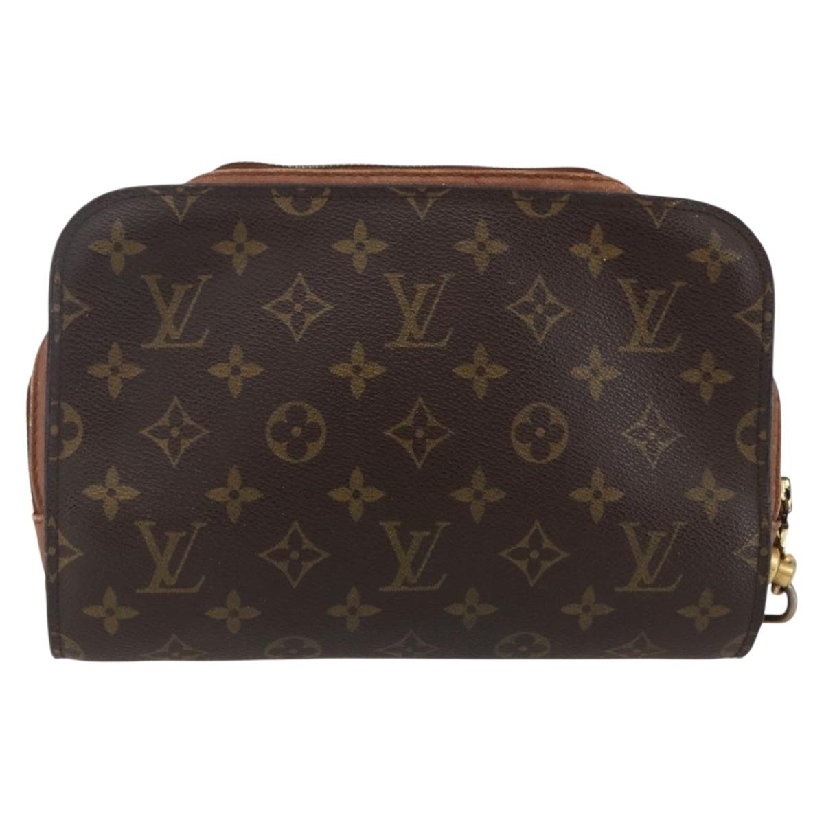 LOUIS VUITTON Monogram Orsay Clutch Bag M51790 LV Auth 170195
