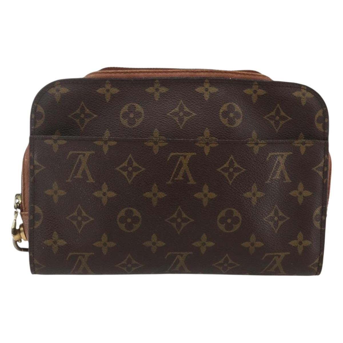 LOUIS VUITTON Monogram Orsay Clutch Bag M51790 LV Auth 170195