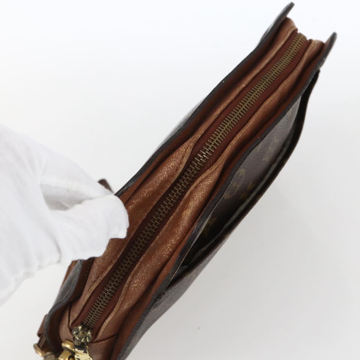 LOUIS VUITTON Monogram Orsay Clutch Bag M51790 LV Auth 170195