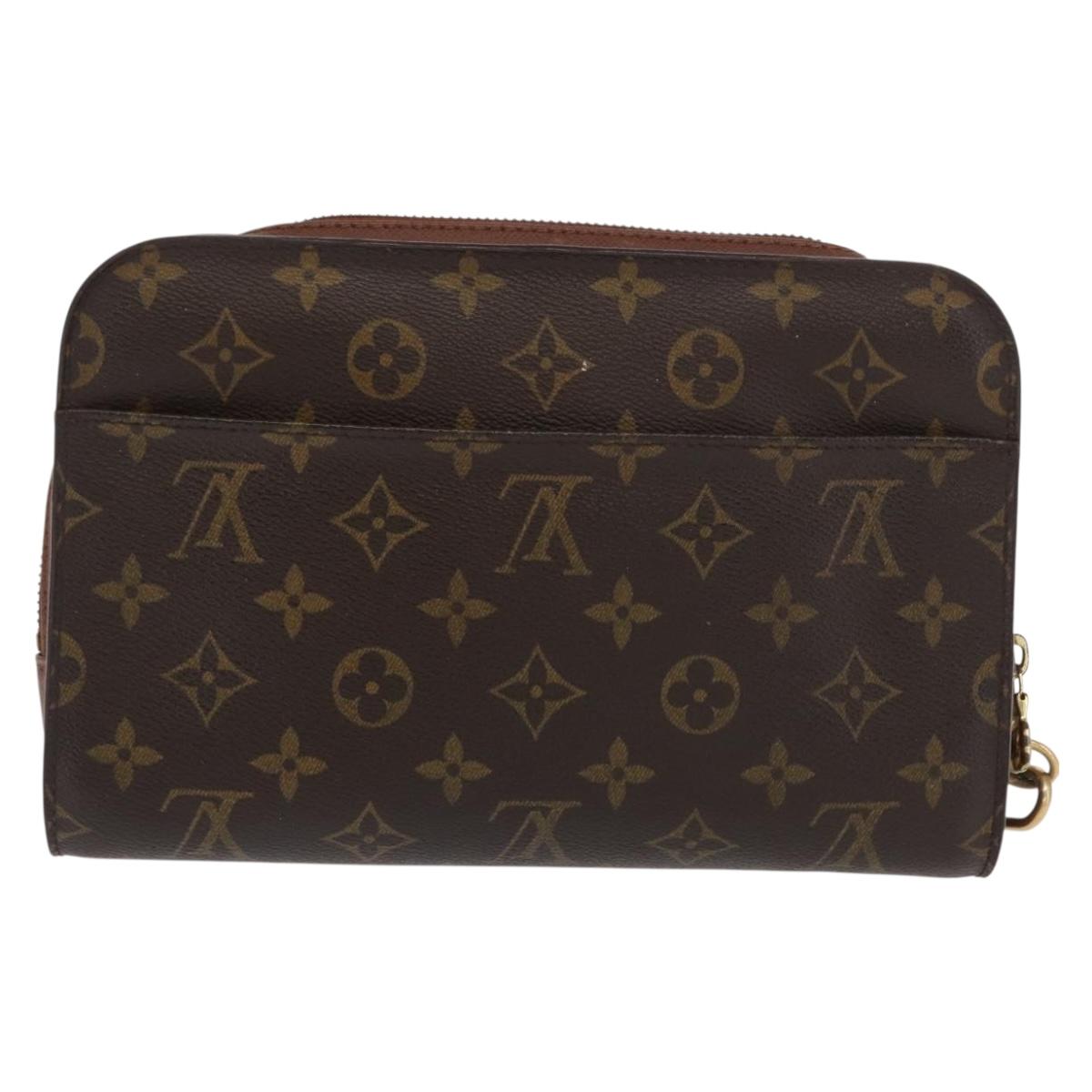 LOUIS VUITTON Monogram Orsay Clutch Bag M51790 LV Auth 170196