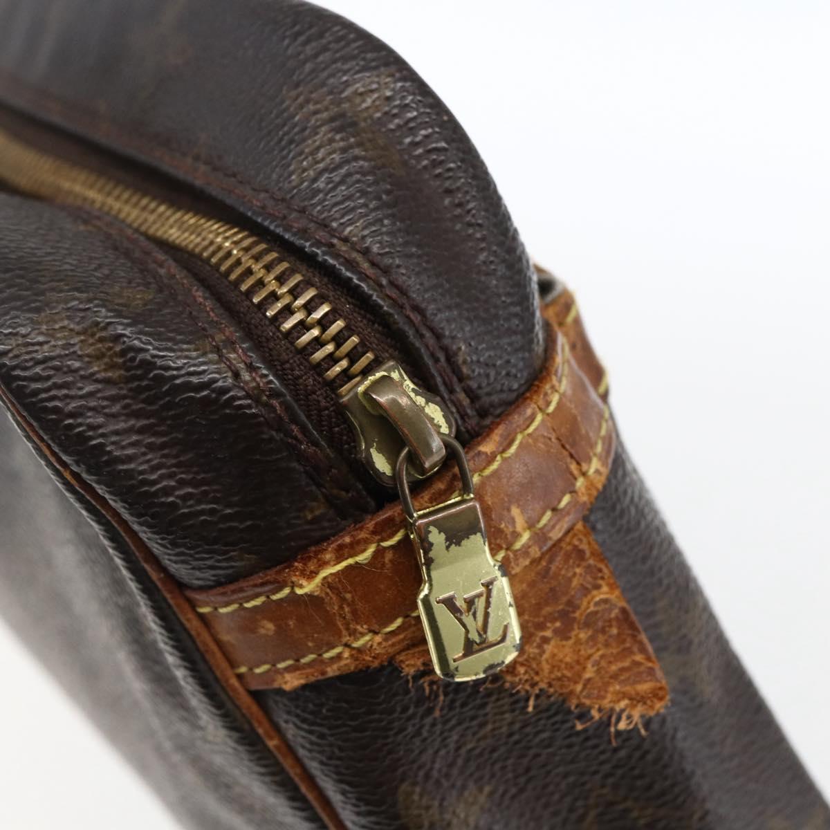 LOUIS VUITTON Monogram Compiegne 28 Clutch Bag M51845 LV Auth 170209