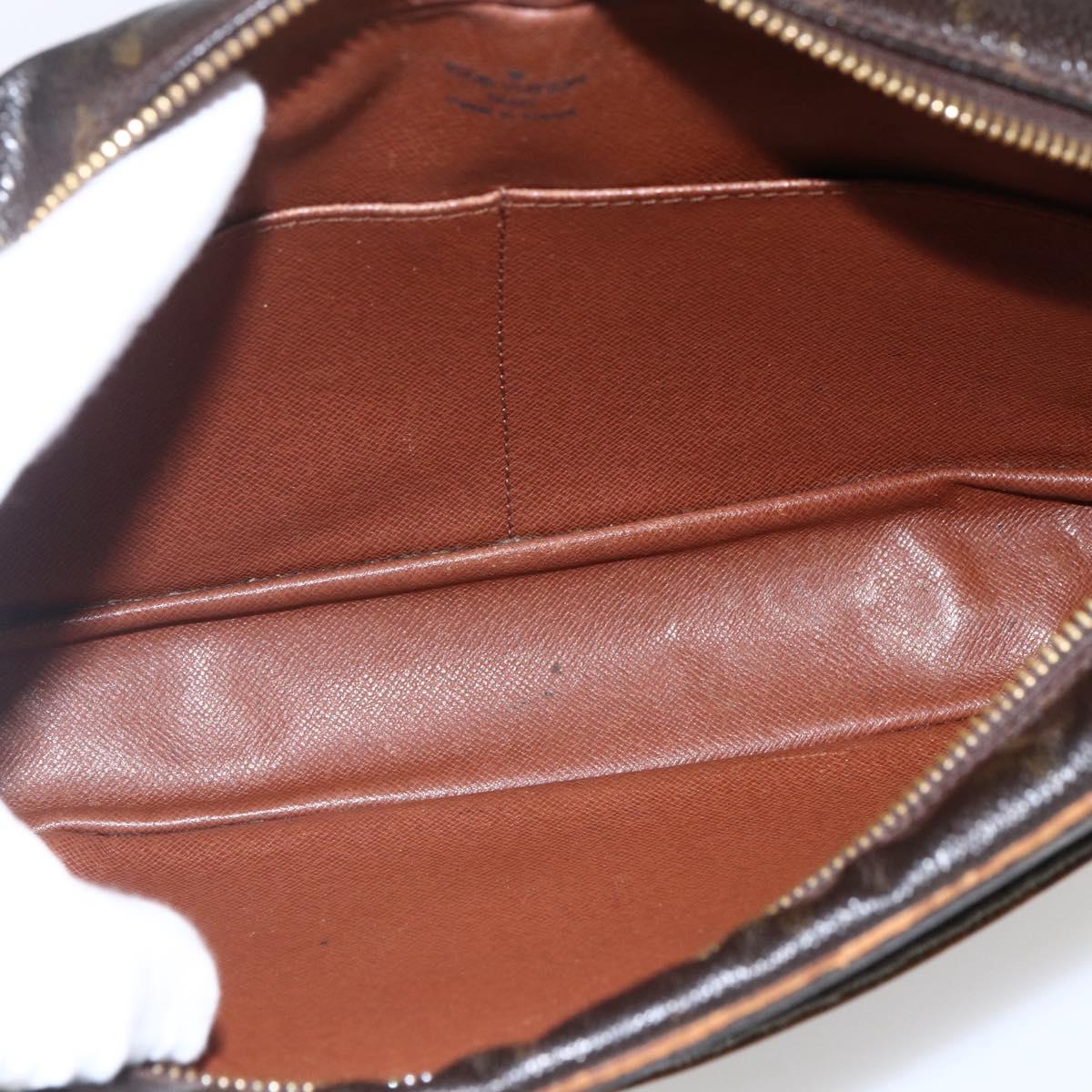 LOUIS VUITTON Monogram Compiegne 28 Clutch Bag M51845 LV Auth 170209